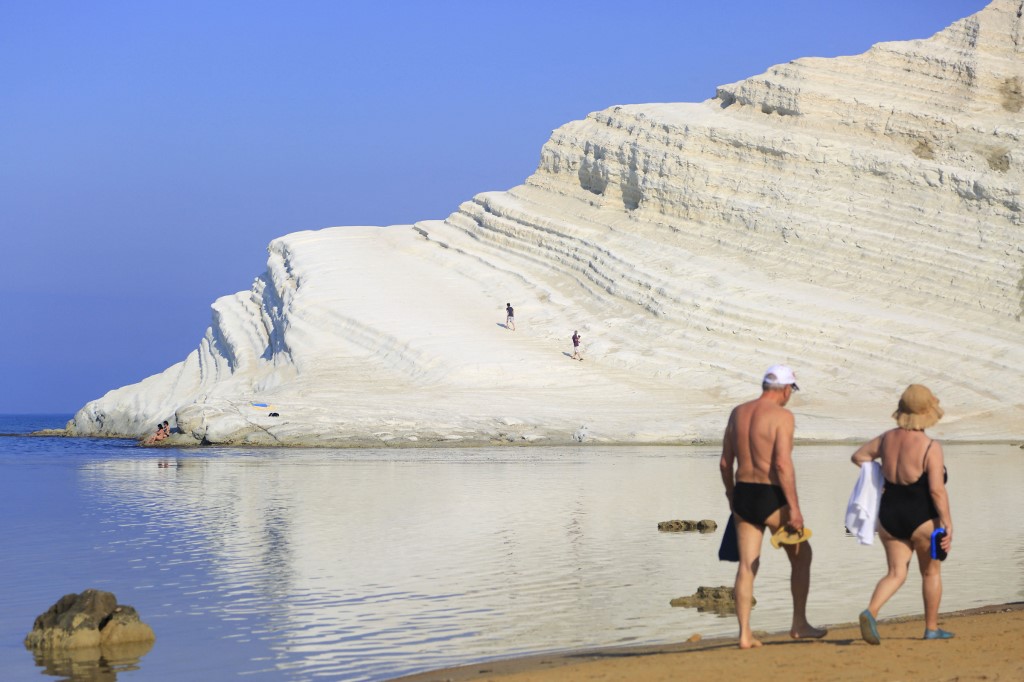 Scala dei Turchi, Olaszország