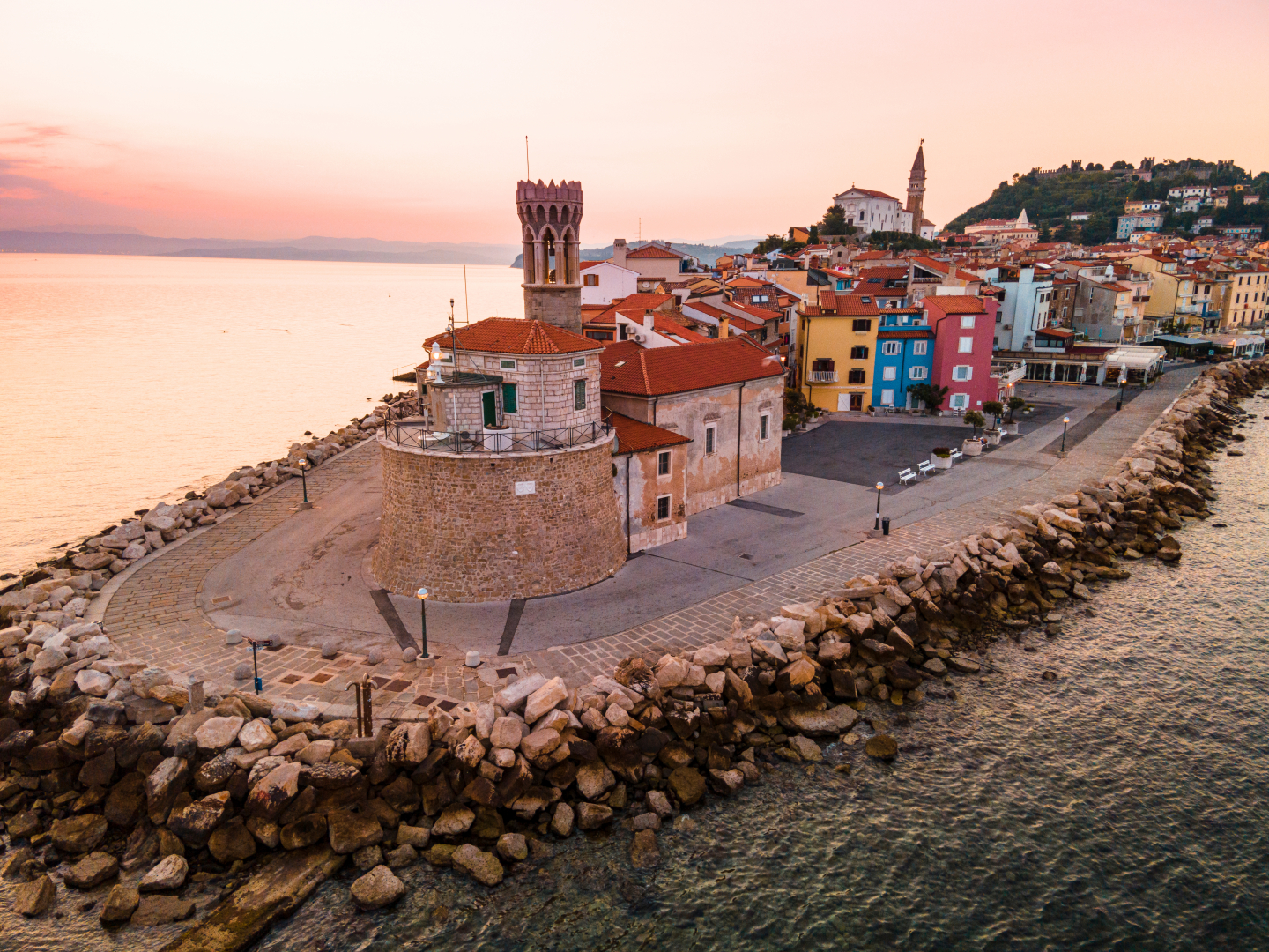 Piran, Szlolvénia, ősz