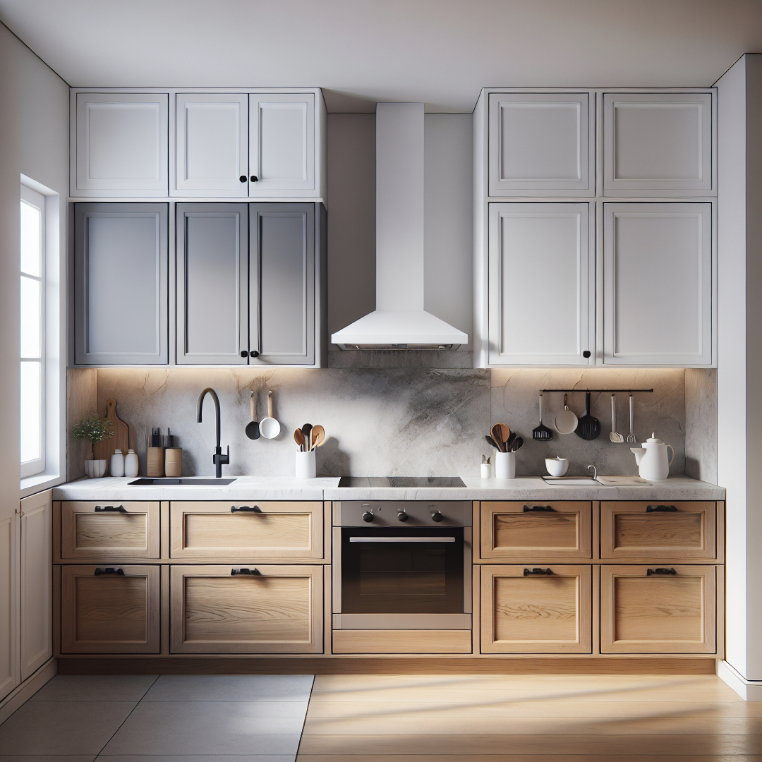 világos tölgy konyhabútor